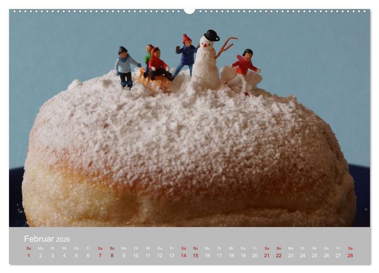 Produktbild: Das zweite Leben von Miniatur-Figuren (Wandkalender 2026 DIN A2 quer), CALVENDO Monatskalender