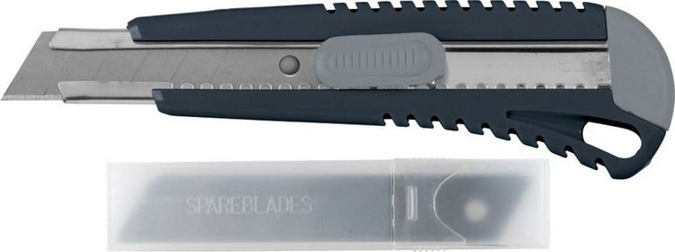 Produktbild: Kwb 026691 Hobby Abbrechklingenmesser-Set mit 5 Ersatzklingen, 18mm 1St.