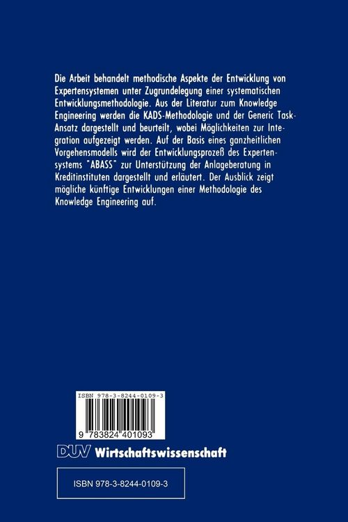 Produktbild: Methoden des Knowledge Engineering