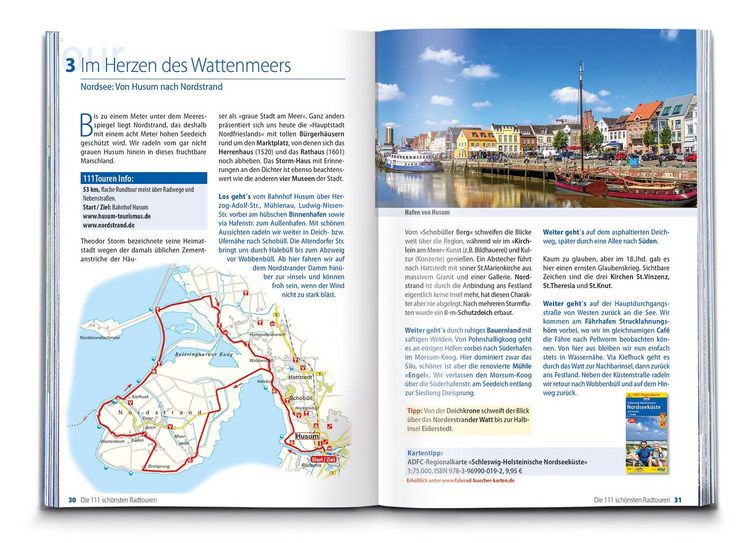 Produktbild: BVA Die 111 sch&ouml;nsten Radtouren in Deutschland