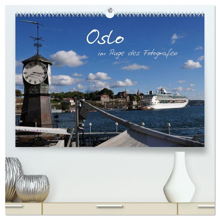 Produktbild: Oslo im Auge des Fotografen (hochwertiger Premium Wandkalender 2026 DIN A2 quer), Kunstdruck in Hochglanz