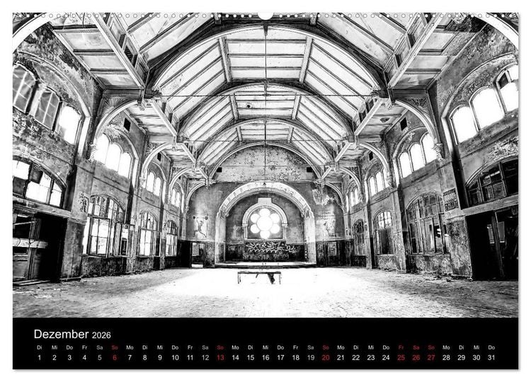 Produktbild: lost beauty (hochwertiger Premium Wandkalender 2026 DIN A2 quer), Kunstdruck in Hochglanz