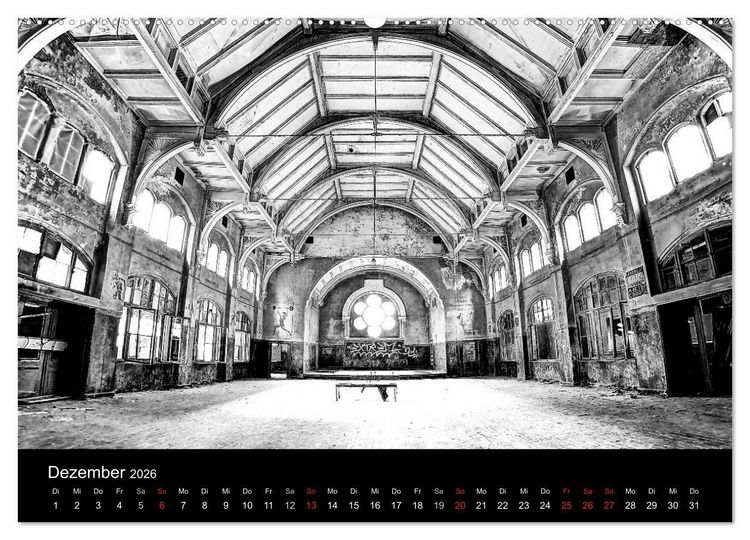 Produktbild: lost beauty (Wandkalender 2026 DIN A2 quer), CALVENDO Monatskalender