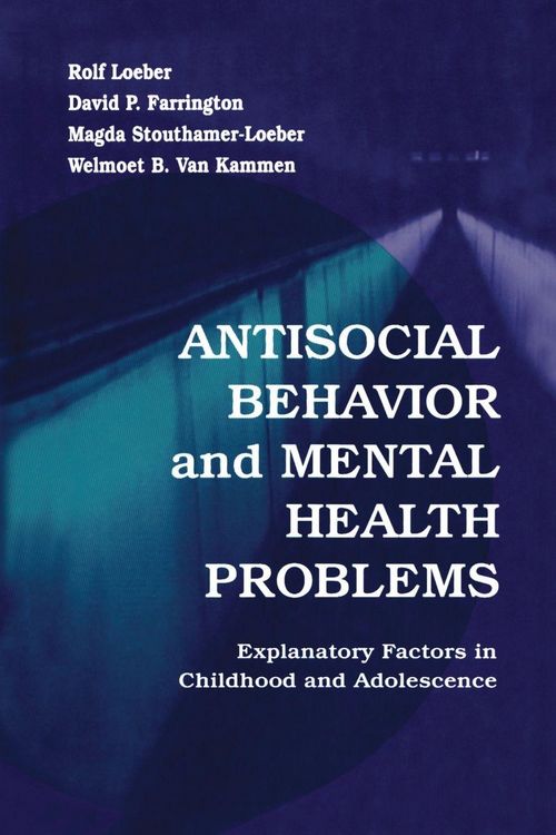 Produktbild: Antisocial Behavior and Mental Health Problems