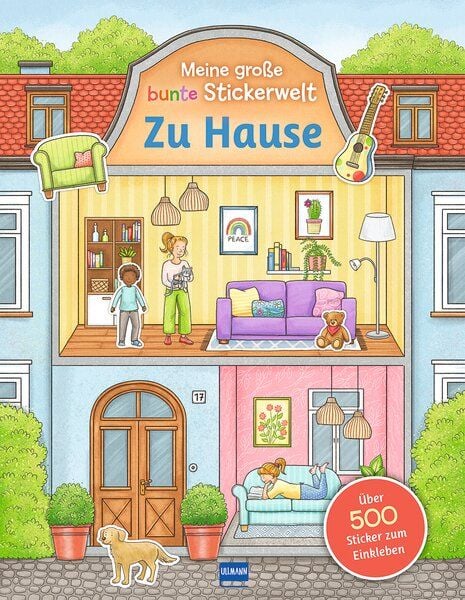 Produktbild: Meine gro&szlig;e bunte Stickerwelt - Zu Hause