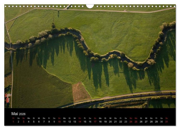 Produktbild: Hohenlohe von oben (Wandkalender 2026 DIN A3 quer), CALVENDO Monatskalender