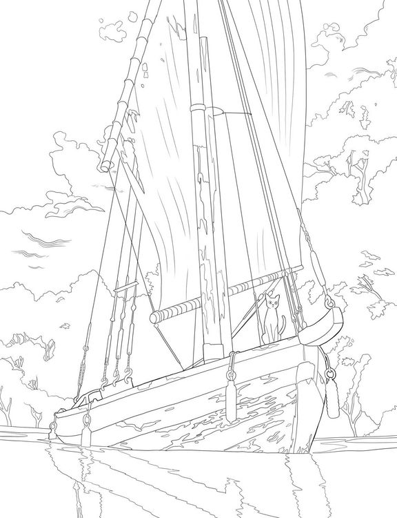 Produktbild: Flow: The Official Colouring Book