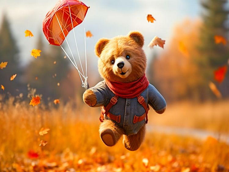 Produktbild: CALVENDO Puzzle Ein Motiv aus dem Kalender Teddyb&auml;r und seine Abenteuer | 1000 Teile Lege-Gr&ouml;&szlig;e 64x48cm Foto-Puzzle f&uuml;r gl&uuml;ckliche Stunden