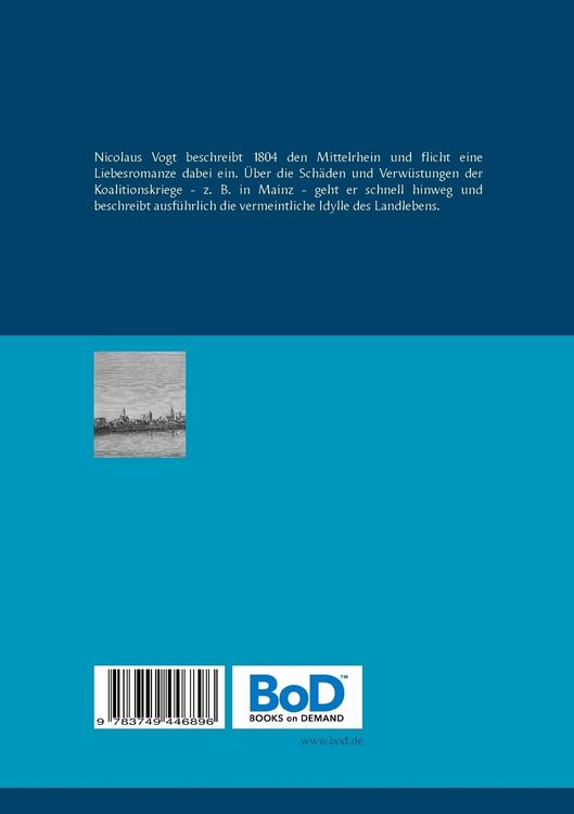 Produktbild: Nicolaus Vogt: Ansichten des Rheins 1804