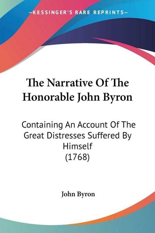 Produktbild: The Narrative Of The Honorable John Byron