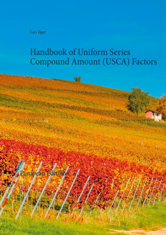 Produktbild: Handbook of Uniform Series Compound Amount (USCA) Factors