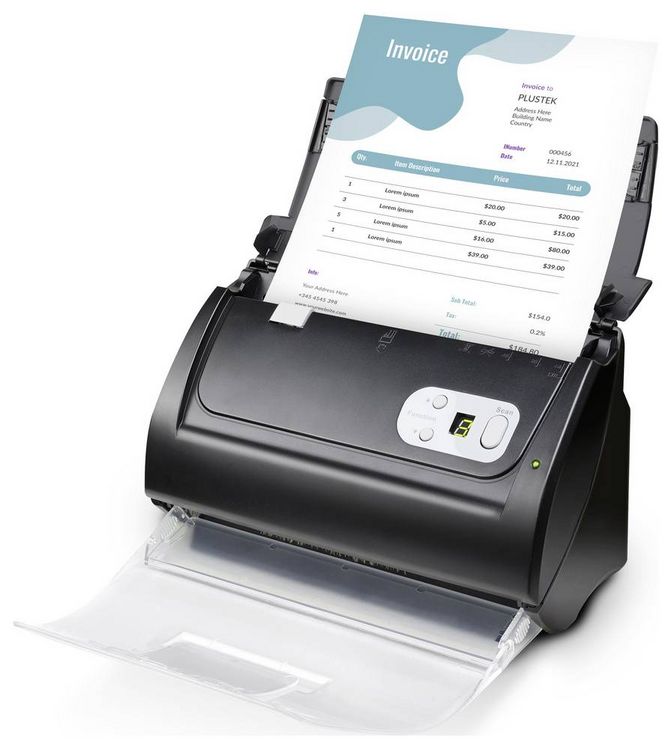 Produktbild: Plustek SmartOffice PS288 Plus Dokumentenscanner 216 x 5080 mm 600 x 1200 dpi 30 Seiten/min USB-B