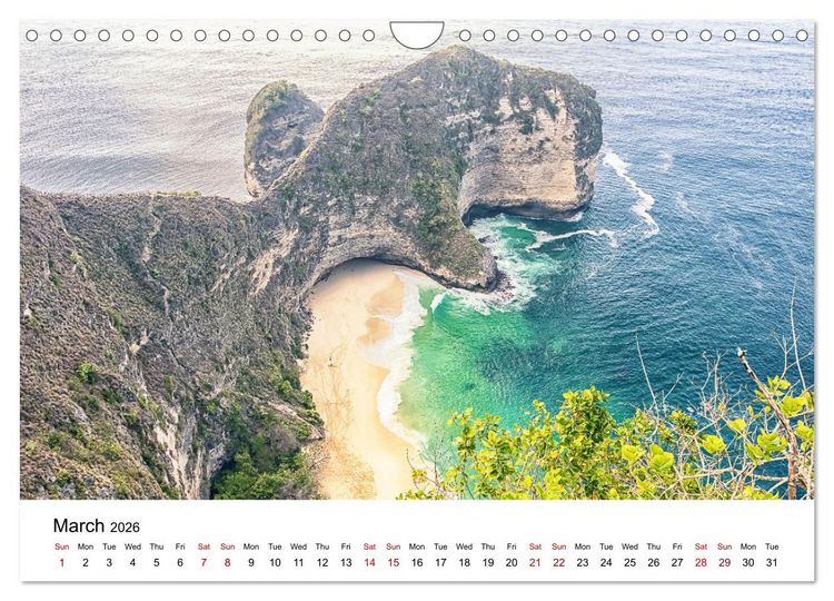 Produktbild: Wonderful Indonesia (Wall Calendar 2026 DIN A4 landscape), CALVENDO 12 Month Wall Calendar