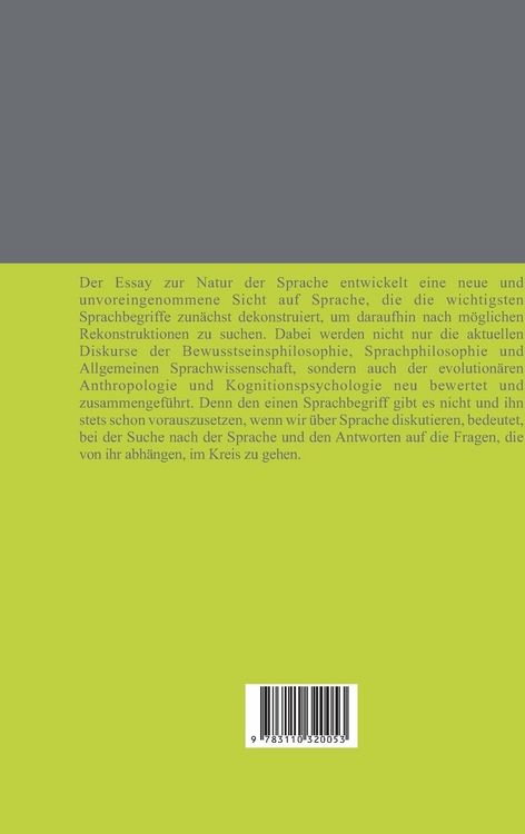 Produktbild: Sprache, Bewusstsein, Normativit&auml;t