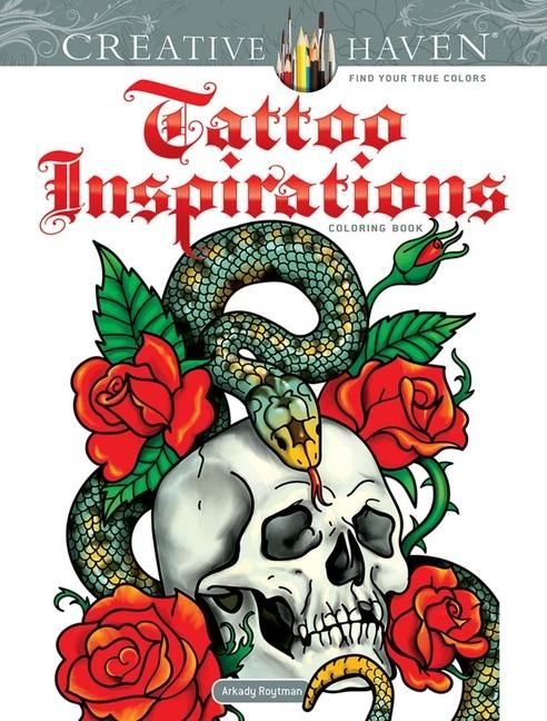 Produktbild: Creative Haven Tattoo Inspirations Coloring Book