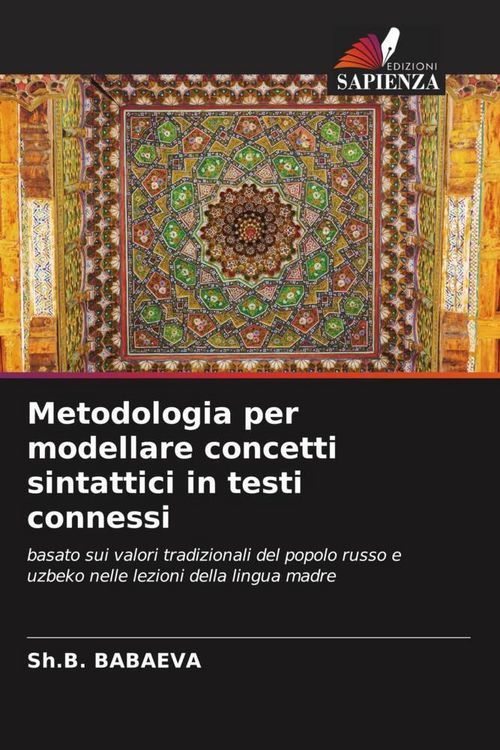 Produktbild: Metodologia per modellare concetti sintattici in testi connessi