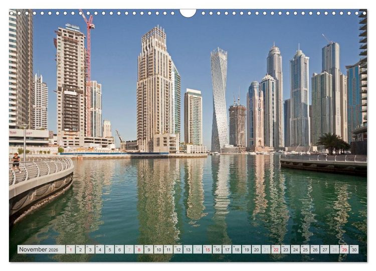 Produktbild: Skylines weltweit (Wandkalender 2026 DIN A3 quer), CALVENDO Monatskalender