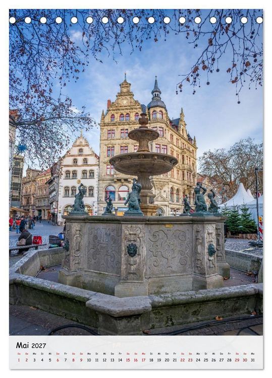Produktbild: Braunschweig - Mittelalterliche L&ouml;wenstadt (Tischkalender 2027 DIN A5 hoch), CALVENDO Monatskalender