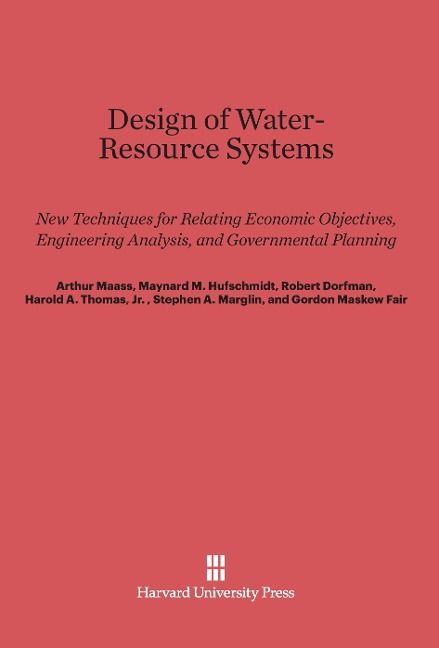 Produktbild: Design of Water-Resource Systems