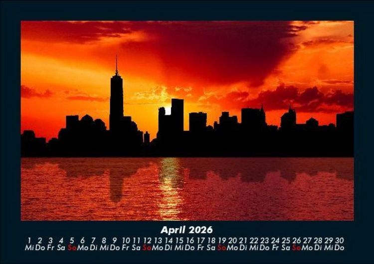 Produktbild: New York 2026 Fotokalender DIN A5