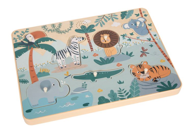 Produktbild: Setzpuzzle Tierlaute "Safari"