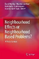 Produktbild: Neighbourhood Effects or Neighbourhood Based Problems?