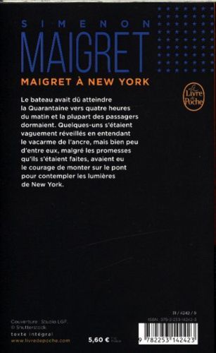 Produktbild: Maigret a New York