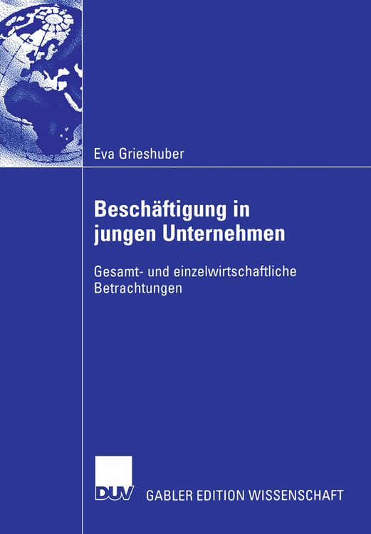 Produktbild: Besch&auml;ftigung in jungen Unternehmen