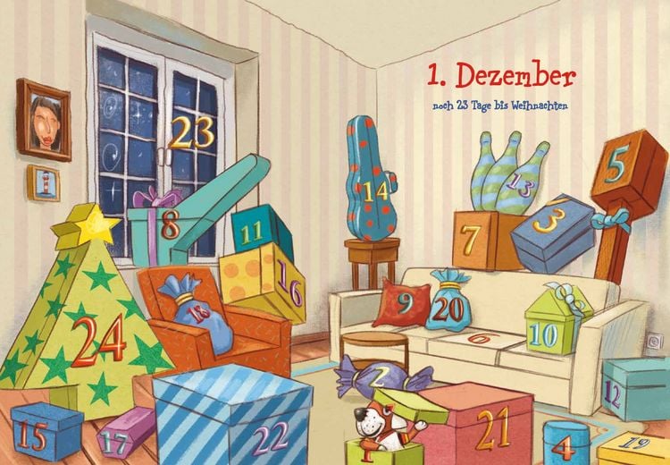Produktbild: Drei Weihnachtsdetektive sind nicht zu bremsen. Ein Krimi-Adventskalender mit 24 Rätseln
