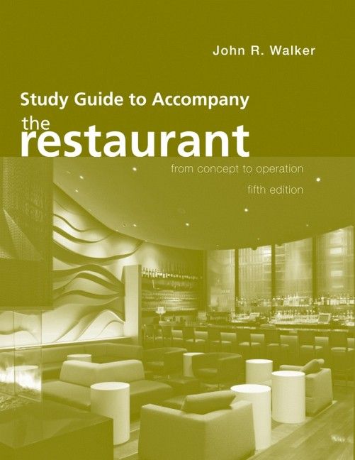 Produktbild: The Restaurant: From Concept to Operation