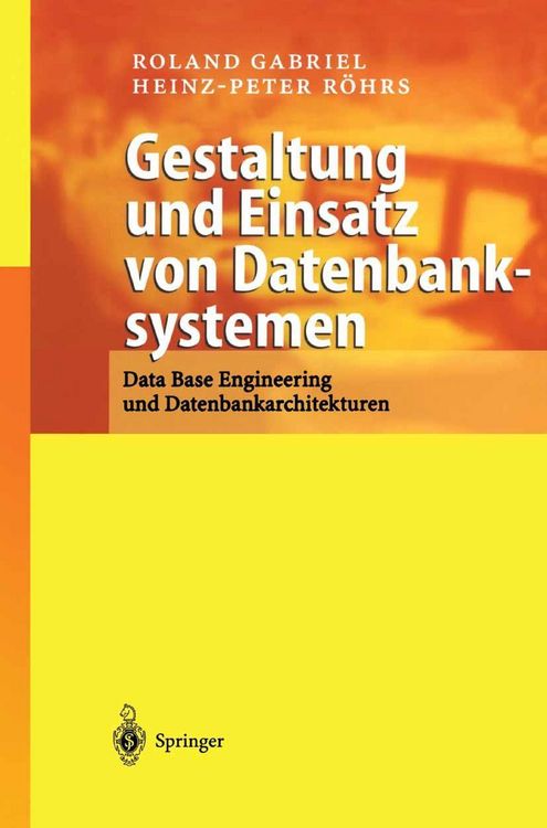 Produktbild: Gestaltung und Einsatz von Datenbanksystemen