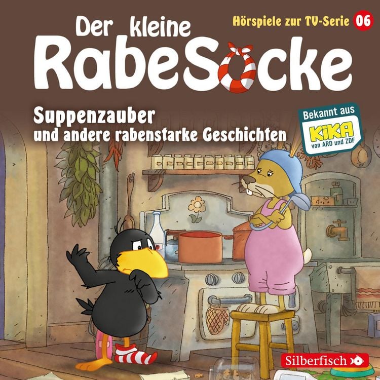 Bild vom Artikel Suppenzauber, Gestrandet, Die Ringelsocke ist futsch! (Der kleine Rabe Socke - Hörspiele zur TV Serie 6) (Hörspiel) vom Autor Katja Grübel