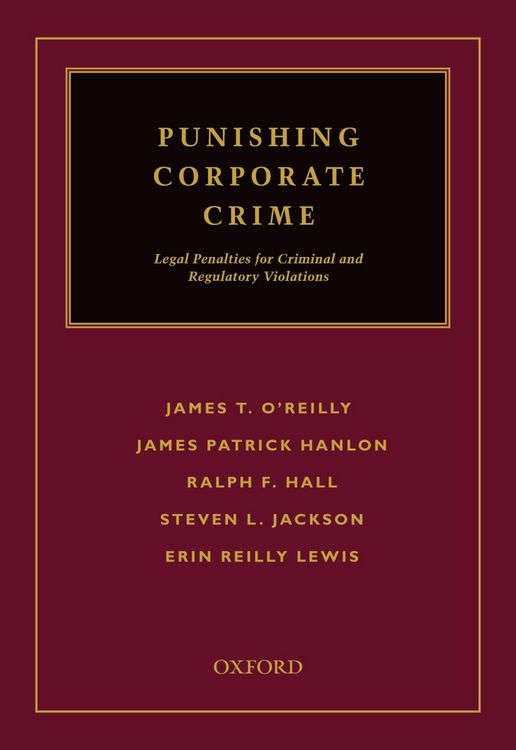 Produktbild: Punishing Corporate Crime