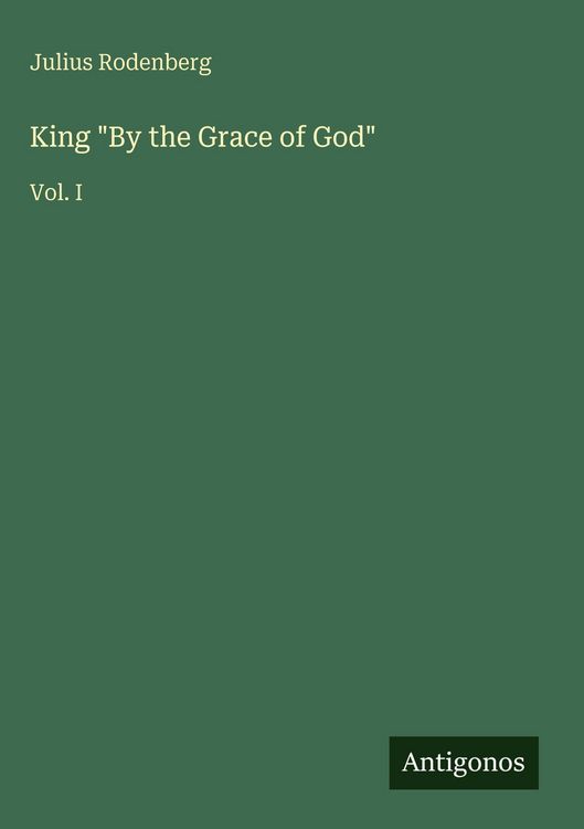 Produktbild: King "By the Grace of God"
