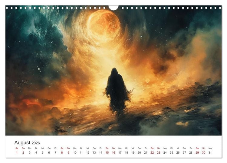 Produktbild: Das Reich der fl&uuml;sternden Schatten (Wandkalender 2026 DIN A3 quer), CALVENDO Monatskalender