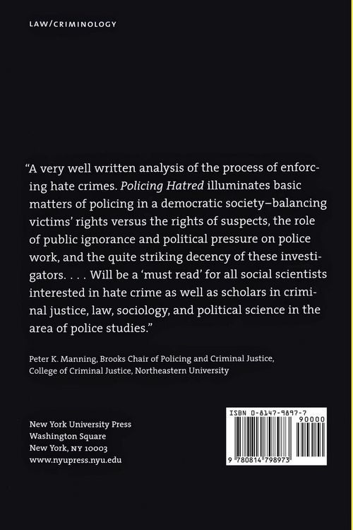 Produktbild: Policing Hatred