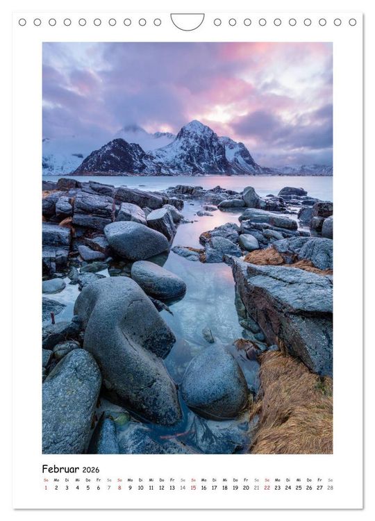 Produktbild: Zauberhafte Landschaften (Wandkalender 2026 DIN A4 hoch), CALVENDO Monatskalender