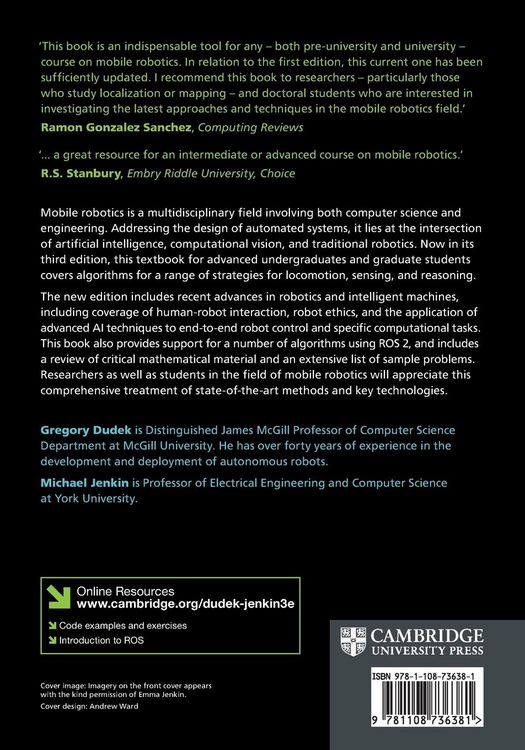 Produktbild: Computational Principles of Mobile Robotics