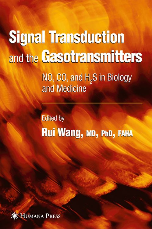Produktbild: Signal Transduction and the Gasotransmitters