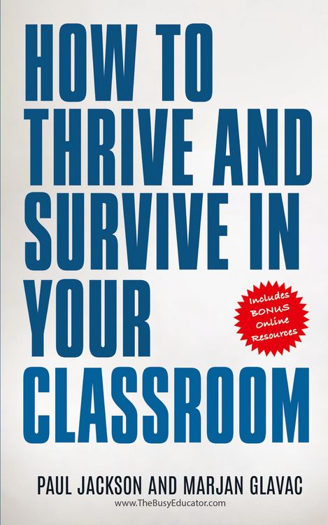 Produktbild: How to Thrive and Survive in Your Classroom