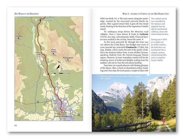 Produktbild: Day Walks in the Dolomites