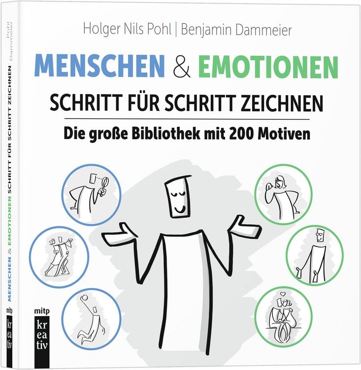 Produktbild: Menschen & Emotionen Schritt f&uuml;r Schritt zeichnen