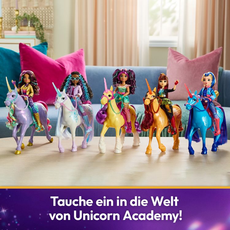 Produktbild: UCA Small Doll & Unicorn Ava & Leaf
