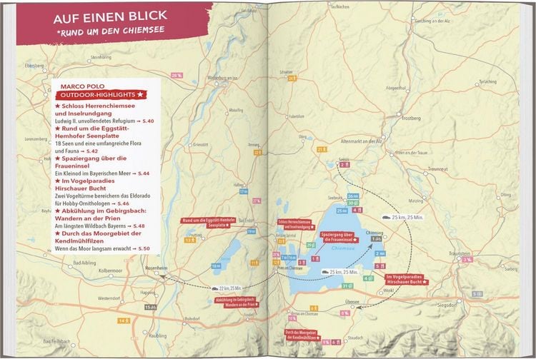 Produktbild: MARCO POLO OUTDOOR GUIDE Reisef&uuml;hrer Chiemgau & Berchtesgadener Land