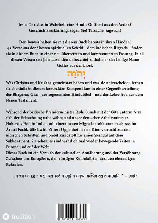 Produktbild: Das Christentum und der Hinduismus