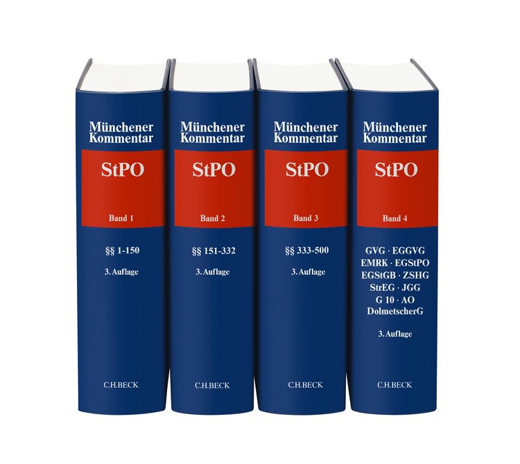 Produktbild: M&uuml;nchener Kommentar zur Strafprozessordnung Gesamtwerk. StPO