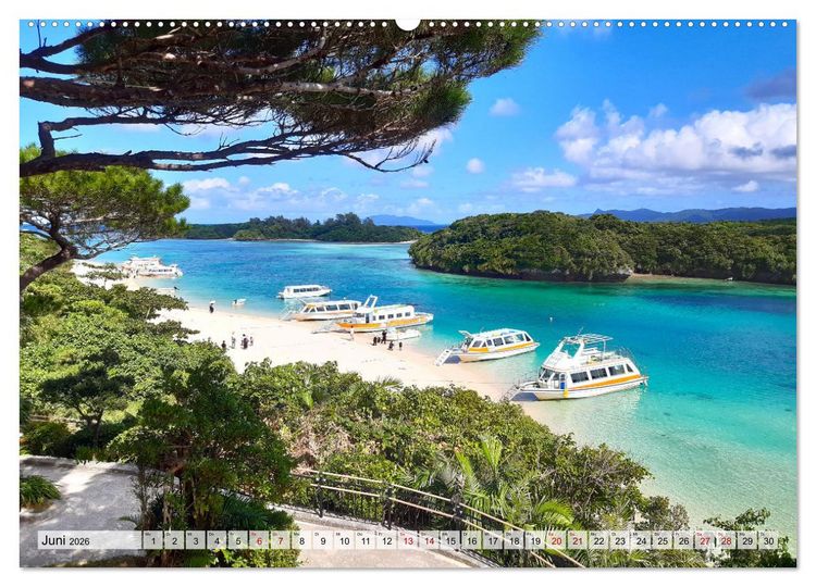 Produktbild: Ishigaki & Miyako - Subtropisches Inselparadies im S&uuml;den Japans (hochwertiger Premium Wandkalender 2026 DIN A2 quer), Kunstdruck in Hochglanz