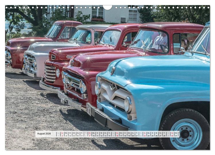 Produktbild: FORD F 1 - F 100 (Wandkalender 2026 DIN A3 quer), CALVENDO Monatskalender