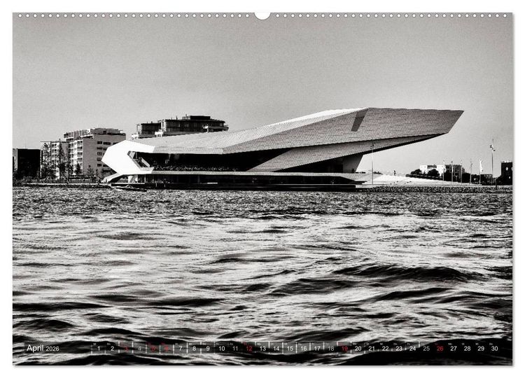 Produktbild: Ein Blick auf Amsterdam (hochwertiger Premium Wandkalender 2026 DIN A2 quer), Kunstdruck in Hochglanz