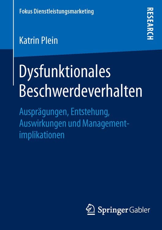 Produktbild: Dysfunktionales Beschwerdeverhalten
